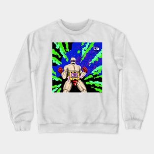 krang ecopop in technodrome madness Crewneck Sweatshirt